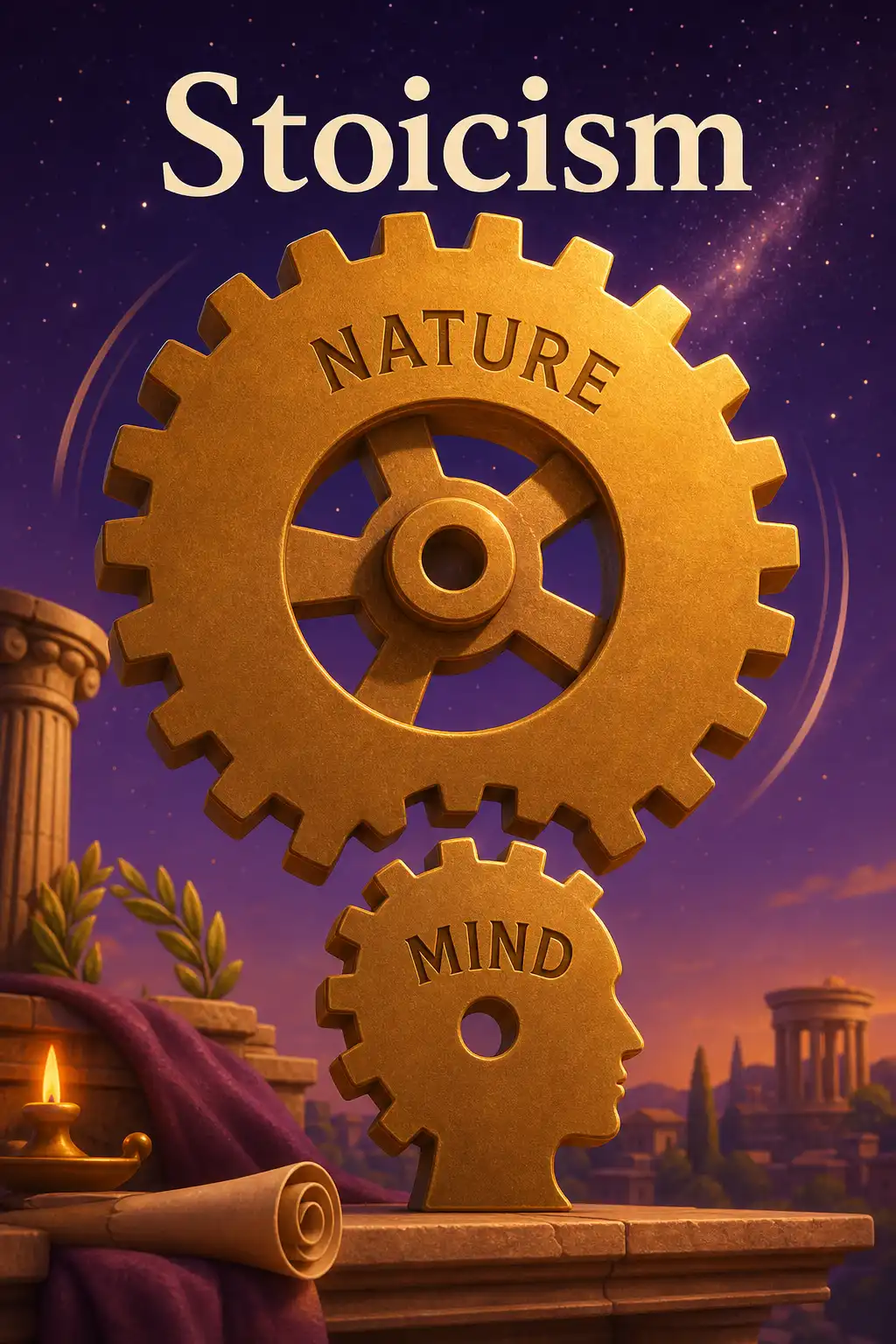 Meditations preview: The philosophy behind those notes is Stoicism, which teaches that the universe runs on reason, and a good life means lin