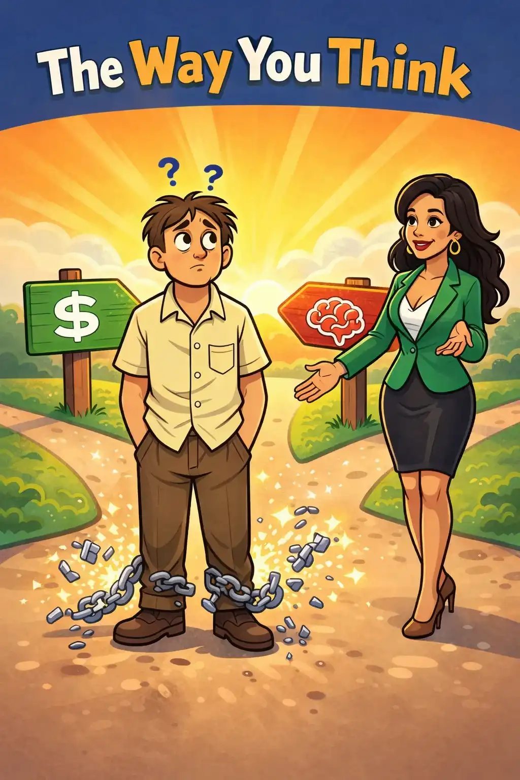 The Millionaire Real Estate Investor visual: What if the biggest thing standing between you and real wealth isn't money or talent, but simply the way you think?