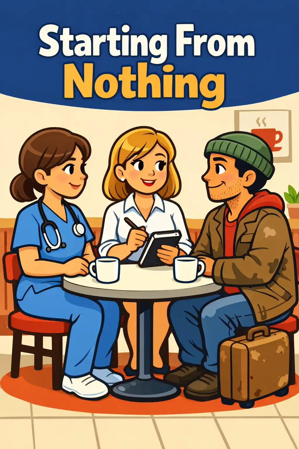 The Millionaire Real Estate Investor visual: Picture a nurse, a secretary, and a recent immigrant sitting across from each other. They seem to have almost nothing in