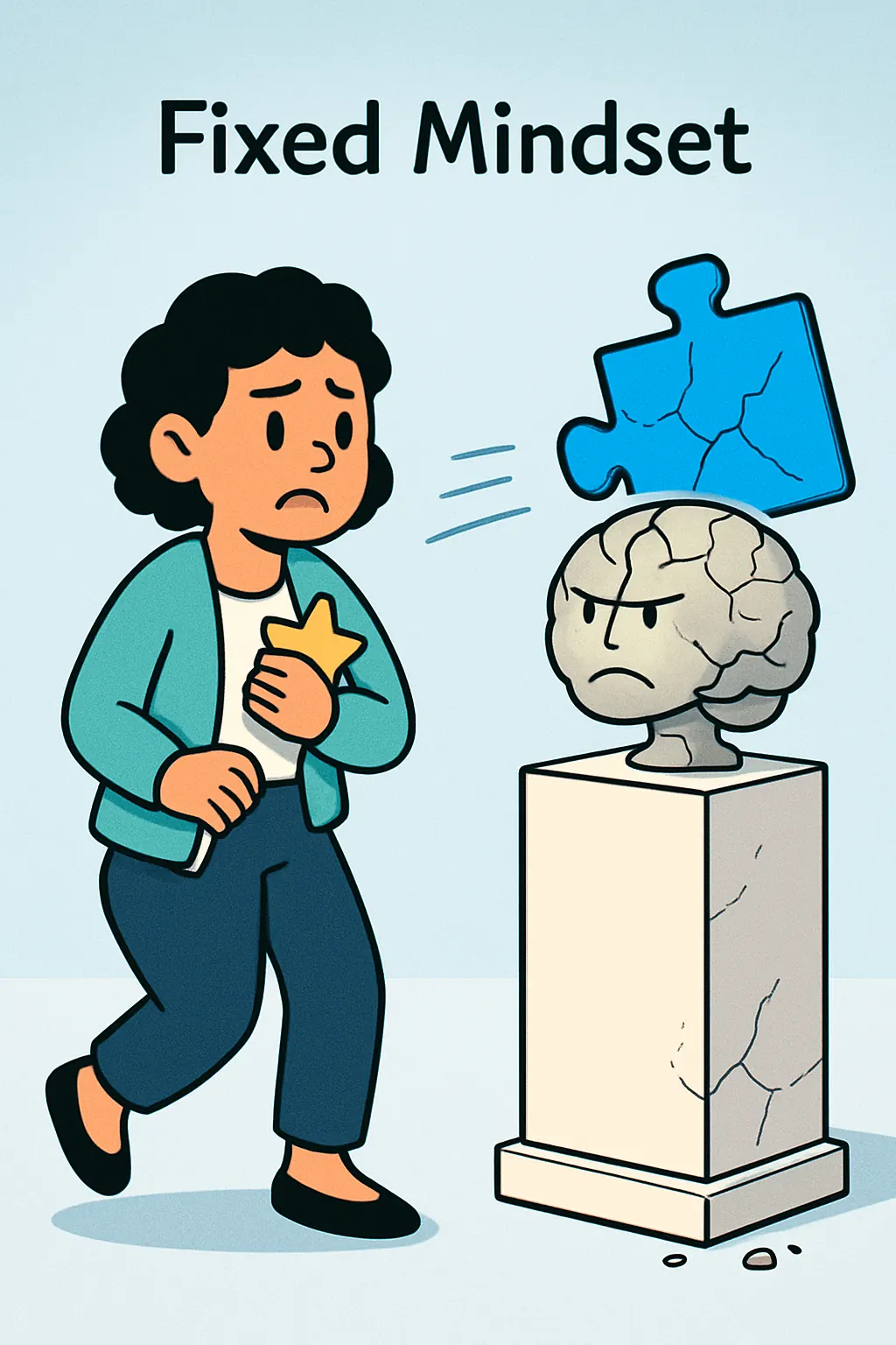 Mindset preview: There are two mindsets people tend to use. The fixed mindset says your intelligence and traits are 'carved in stone' and