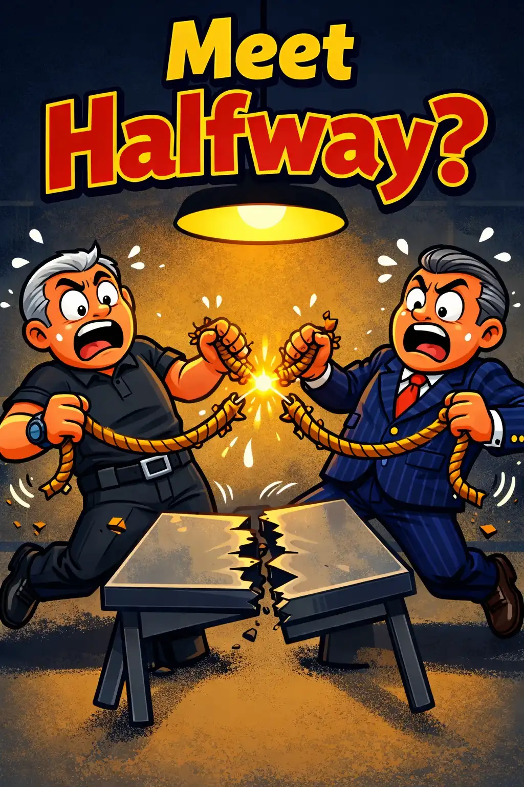Never Split the Difference visual: What if the most dangerous negotiation mistake you can make is trying to meet the other person halfway?