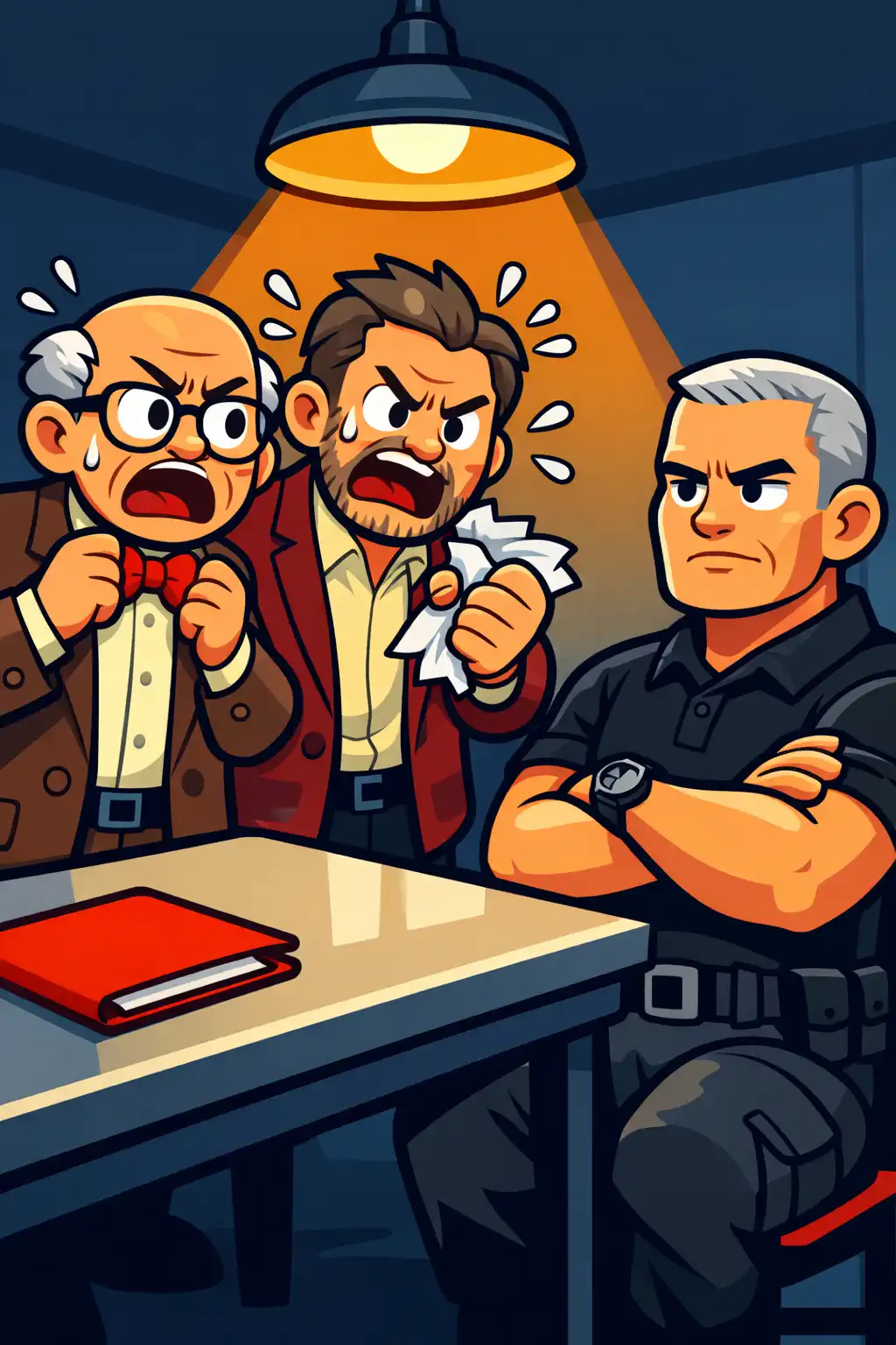 Never Split the Difference preview: The professors grew frustrated and couldn't advance their position. Voss held his ground without ever making a single co
