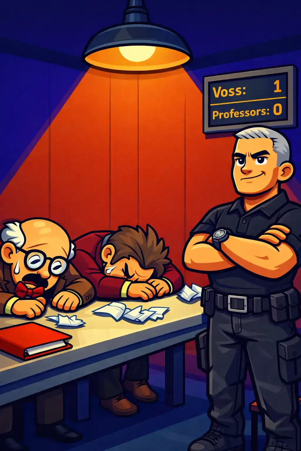 Never Split the Difference preview: The professors grew frustrated and couldn't advance their position. Voss held his ground without ever making a single co