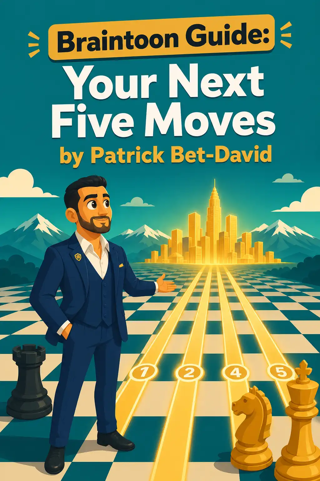 Your Next Five Moves preview: Your Next Five Moves by Patrick Bet-David teaches you to think strategically in business, planning several moves ahead s