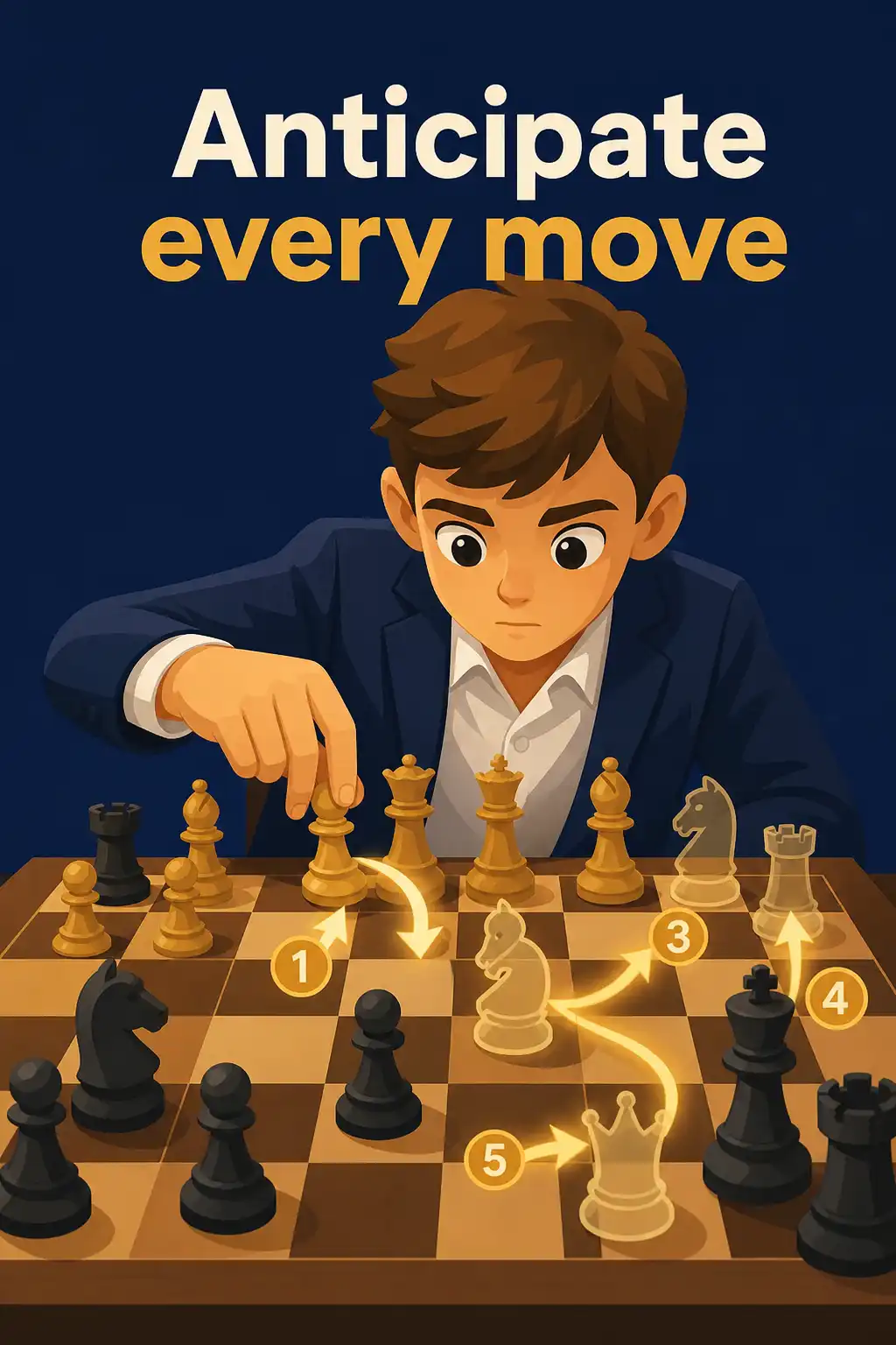 Your Next Five Moves preview: Patrick Bet-David got the idea for this book while watching a documentary about chess prodigy Magnus Carlsen, who wins b