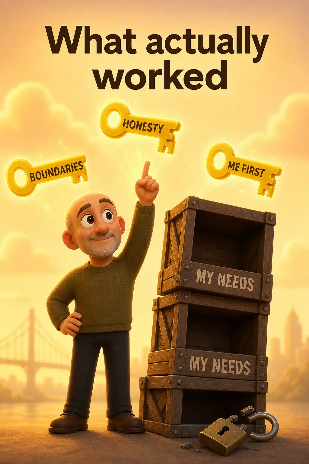 No More Mr. Nice Guy preview: No matter how hard he kept the peace and hid his own needs, nothing improved. Only honesty, boundaries, and finally putt