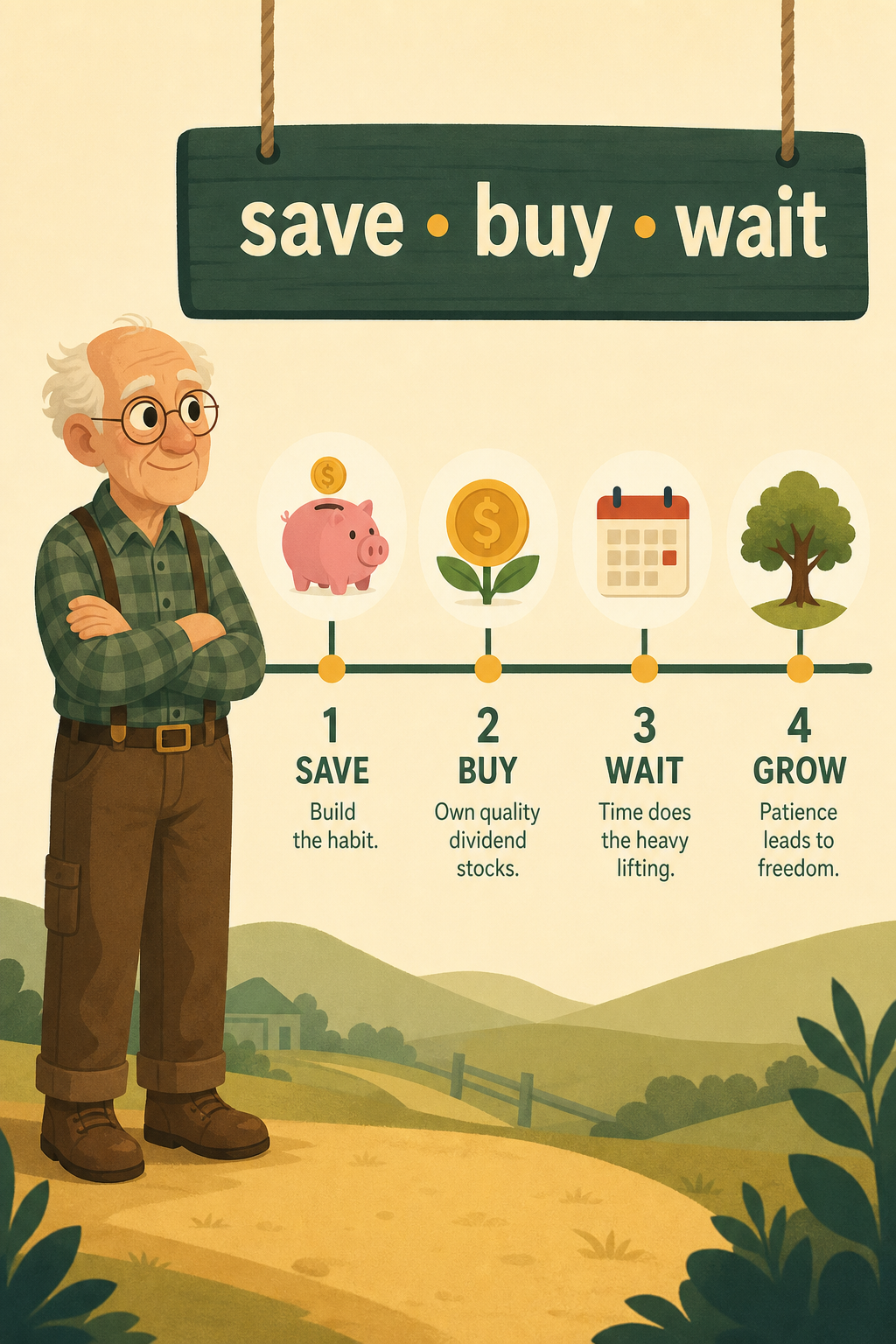 The Psychology of Money preview: Read never went to business school. He just saved, bought solid dividend-paying stocks, and waited decades. His secret w