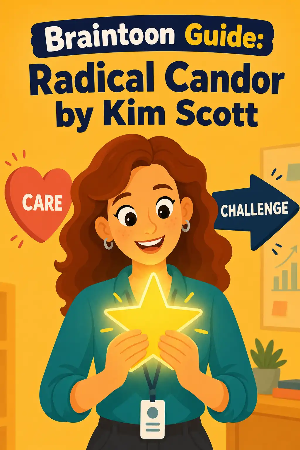 Radical Candor visual: Radical Candor by Kim Scott shows managers how to care deeply about people while challenging them honestly enough to hel