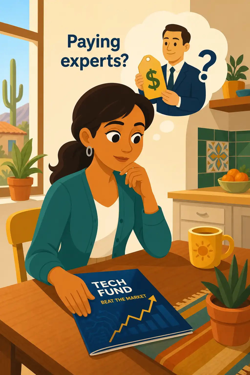 A Random Walk Down Wall Street preview: Laura sets the glossy brochure down. A colleague swore this actively managed tech fund would crush the market. But is pa