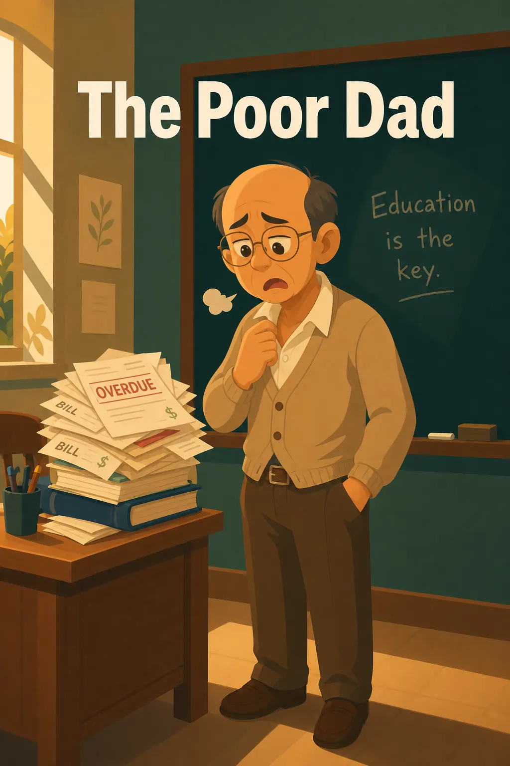 Rich Dad Poor Dad preview: His real dad was a highly educated teacher who struggled with money his entire life. Kiyosaki calls him his poor dad.
