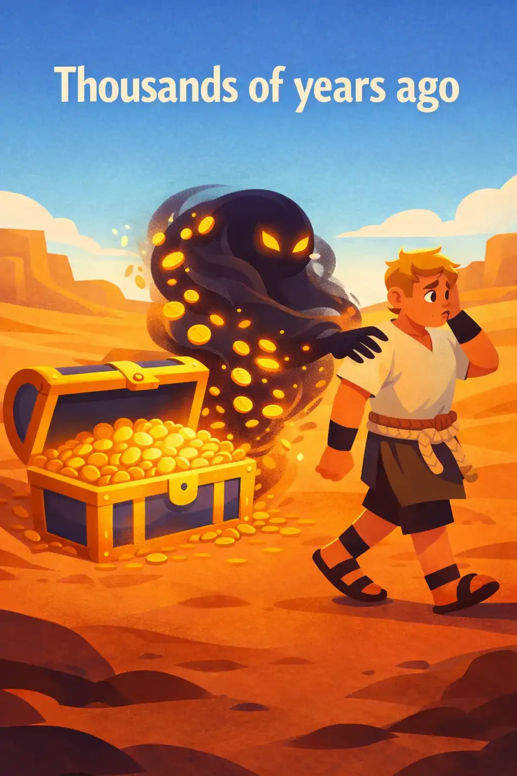 The Richest Man in Babylon visual: What if the secret to building real wealth was discovered thousands of years ago, and most people still ignore it today?