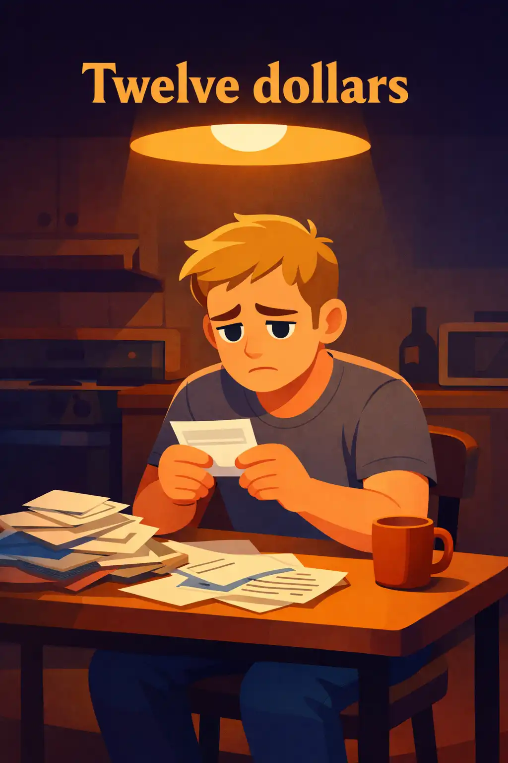 The Richest Man in Babylon preview: One evening, Dara sits at his kitchen table staring at a stack of bills. Rent is due. His car needs repairs. His savings