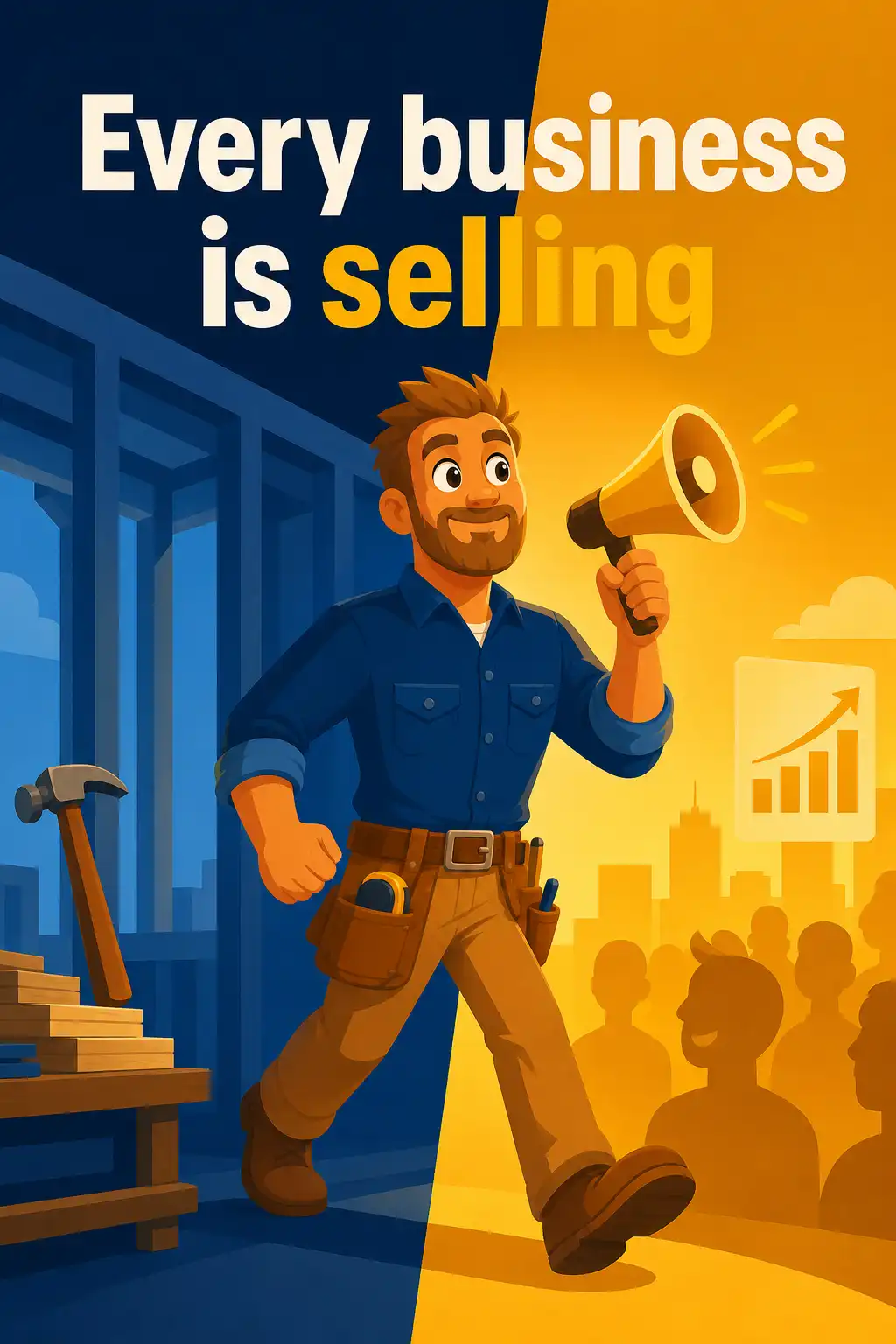 Sell Like Crazy preview: Sabri Suby would say Nate is making a classic mistake. He thinks of himself as a craftsman, when in reality every busine