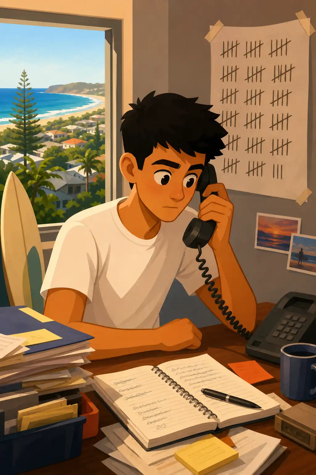 Sell Like Crazy preview: Suby knows this struggle firsthand. He grew up in Byron Bay, Australia, raised by a single mother working multiple jobs,