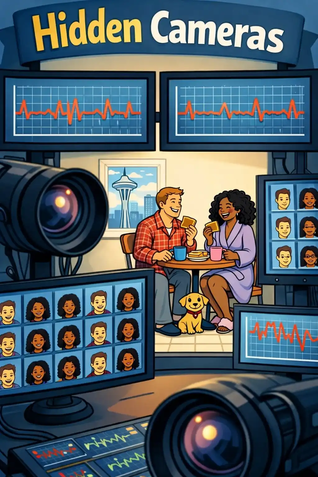 The Seven Principles for Making Marriage Work preview: Picture a cozy apartment in Seattle. A couple eats breakfast, chats, and laughs. It looks totally normal. But hidden cam