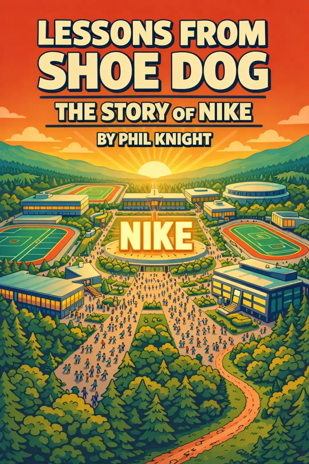 Shoe Dog: The Story of Nike visual: "Shoe Dog" by Phil Knight is the raw, honest memoir of how Nike went from one man's crazy idea to a global empire worth 