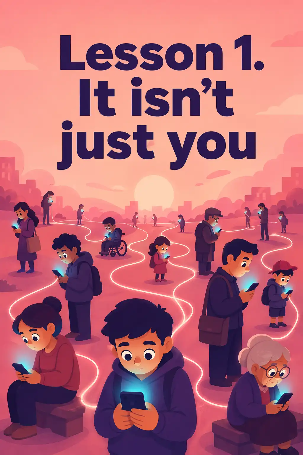 Stolen Focus visual: Lesson 1. It isn't just you