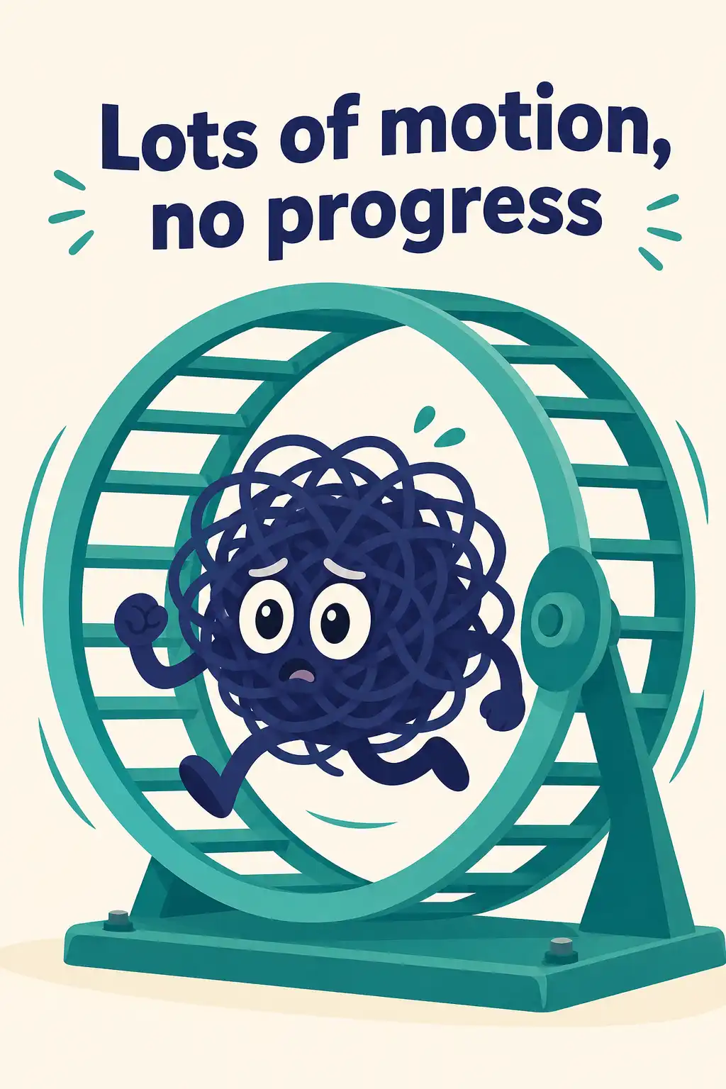 Stop Overthinking preview: Trenton's point is that overthinking isn't just thinking a lot. It's mental activity that feels uncontrollable, causes r
