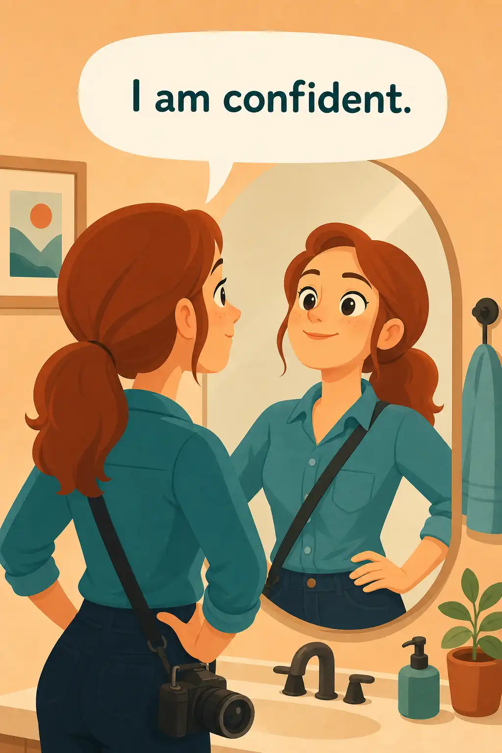 The Subtle Art of Not Giving an F preview: Every affirmation Elizabeth repeats quietly whispers the opposite. After all, you wouldn't need to say it if you already