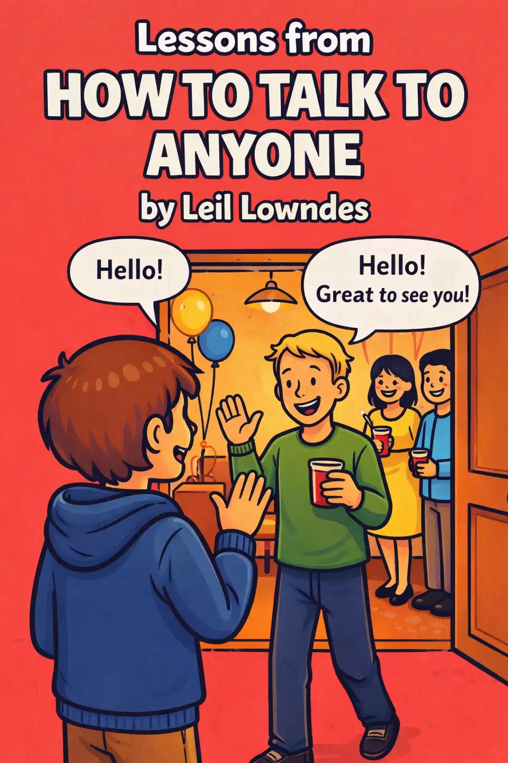 How to Talk to Anyone visual: How to Talk to Anyone, by Leil Lowndes, is a practical guide to small, learnable social moves that create big connection