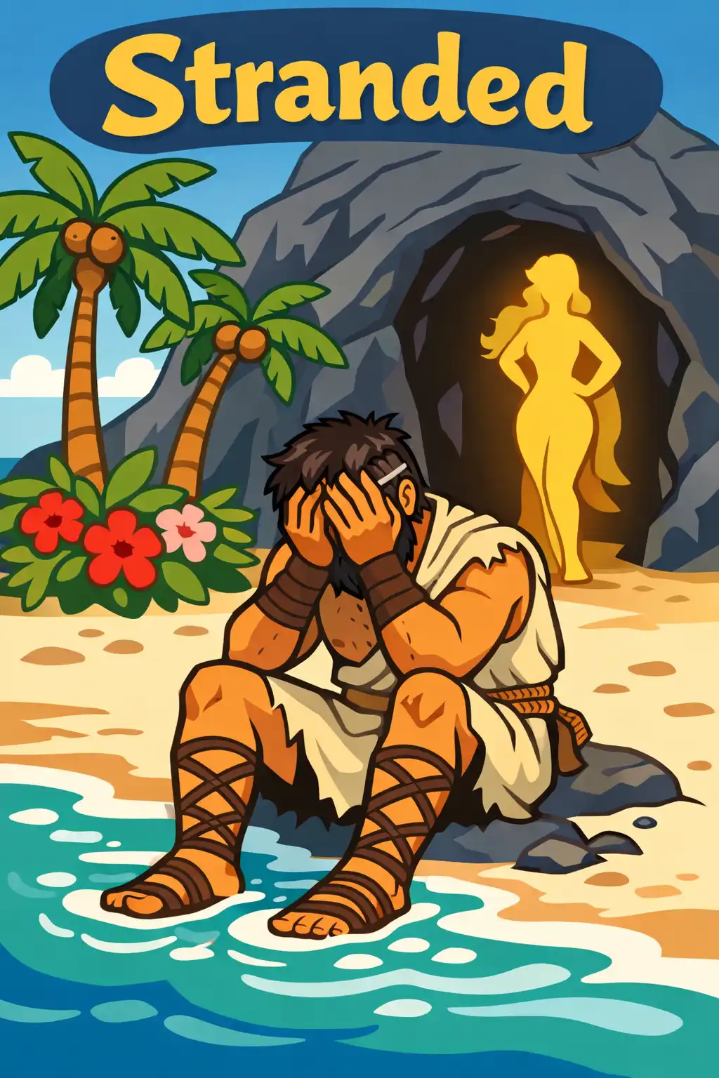 The Odyssey visual: Every Greek warrior who survived the Trojan War has made it home, except one. Odysseus is stranded on a remote island, h