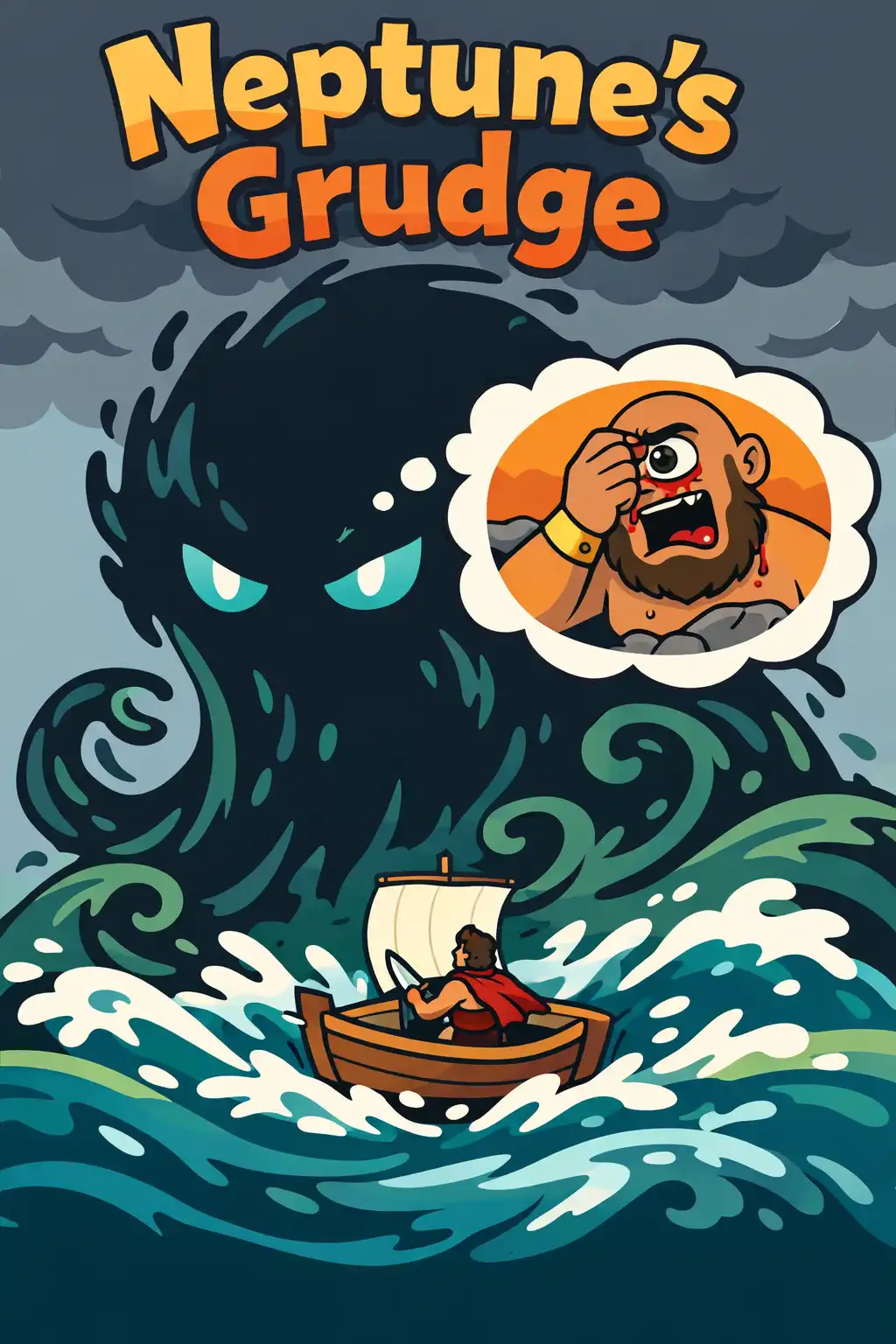 The Odyssey preview: The sea god Neptune despises him, because years earlier, Odysseus blinded Neptune's son, a giant Cyclops named Polyphemu