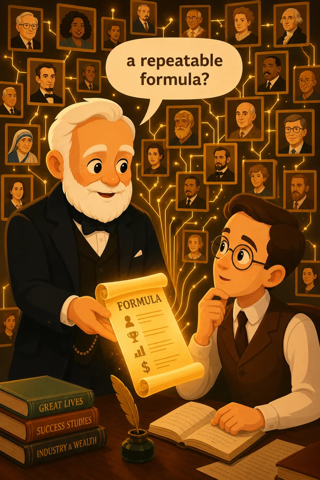 Think and Grow Rich preview: Carnegie believed there was a repeatable formula behind every fortune, and he challenged young Hill to study hundreds of