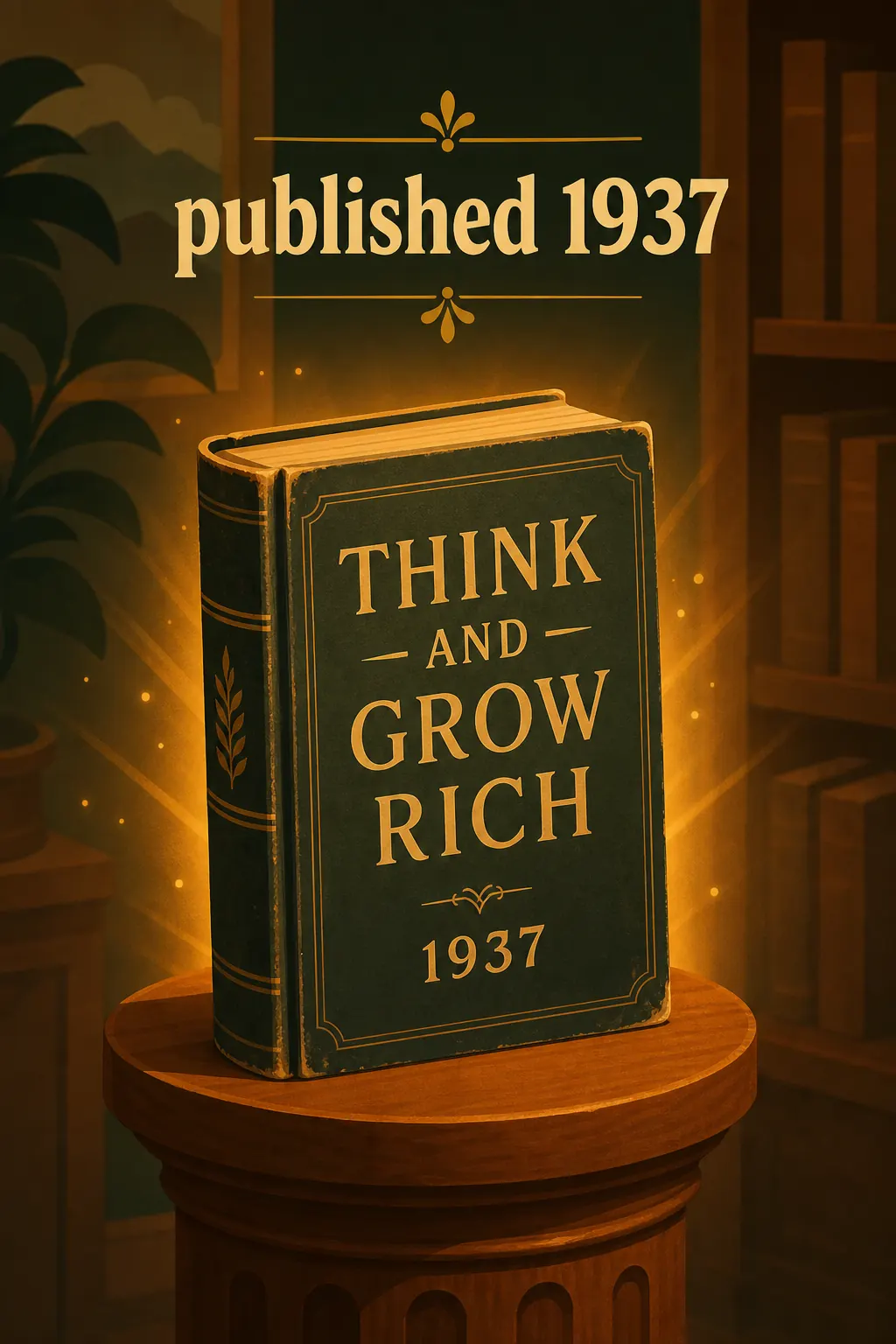 Think and Grow Rich preview: The result became Think and Grow Rich, published in 1937, built around one big claim. All wealth, Hill says, starts as a