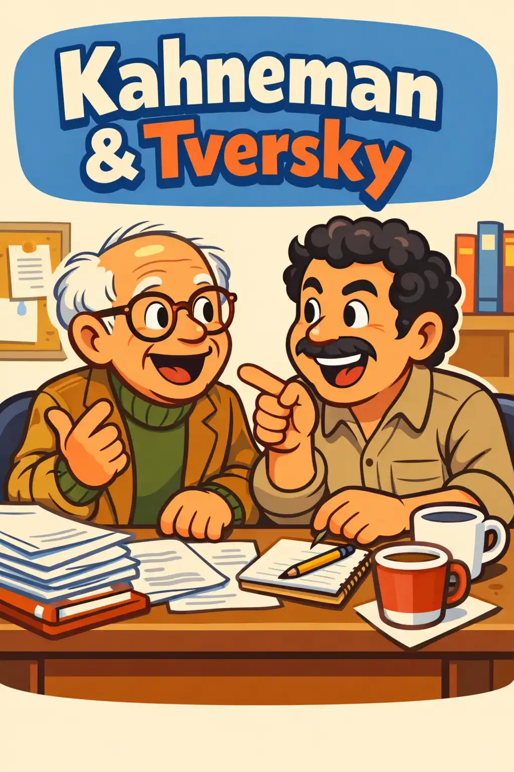 Thinking Fast and Slow preview: Kahneman spent decades studying human judgment alongside his colleague Amos Tversky, a brilliant Israeli psychologist. T