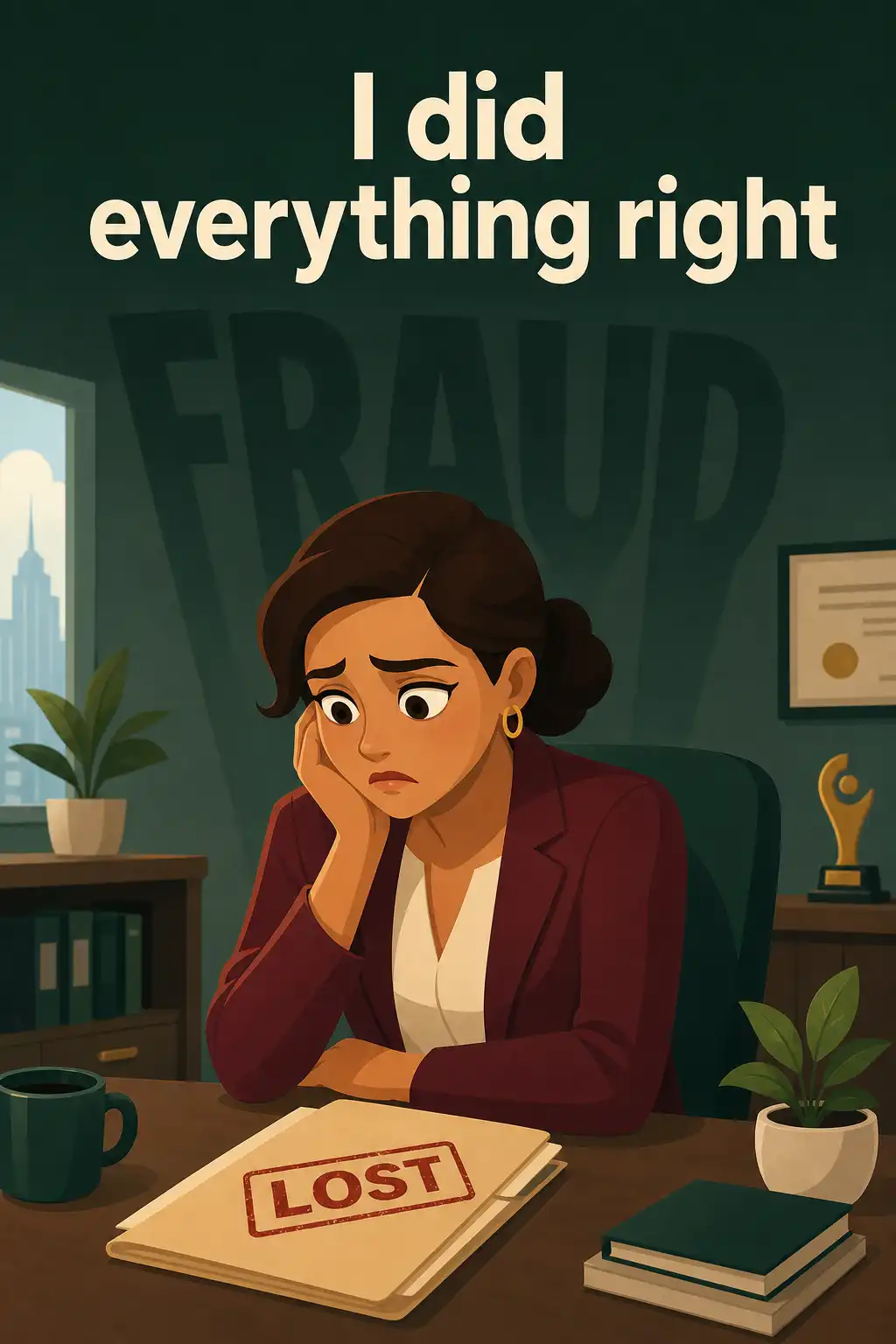 Thinking In Bets preview: That lost account really stings. Carla had done everything by the book, so the failure feels like proof she's a fraud. B