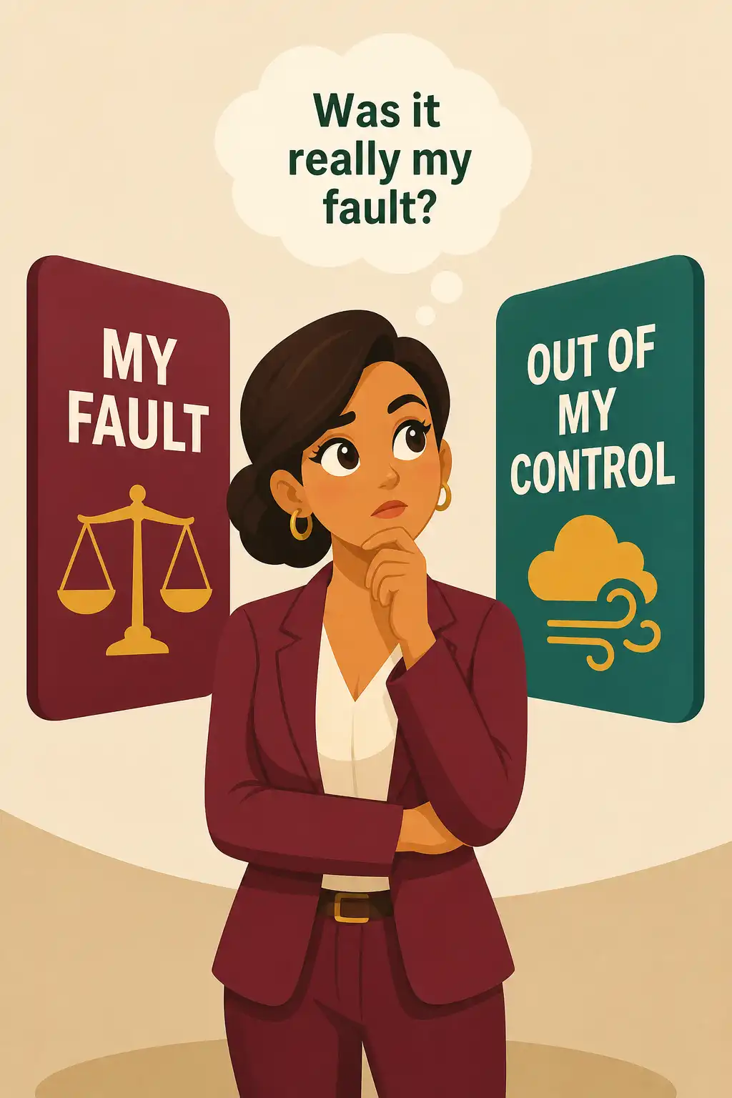Thinking In Bets preview: So Carla asks herself a new question. Was losing the account really my fault, or did factors I couldn't control quietly 