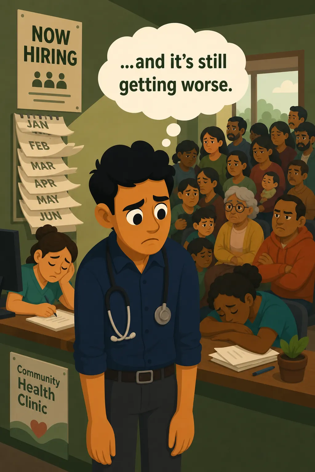 Thinking in Systems preview: Marcus runs a small community health clinic. Despite hiring more staff and adding hours, patient outcomes keep slipping,