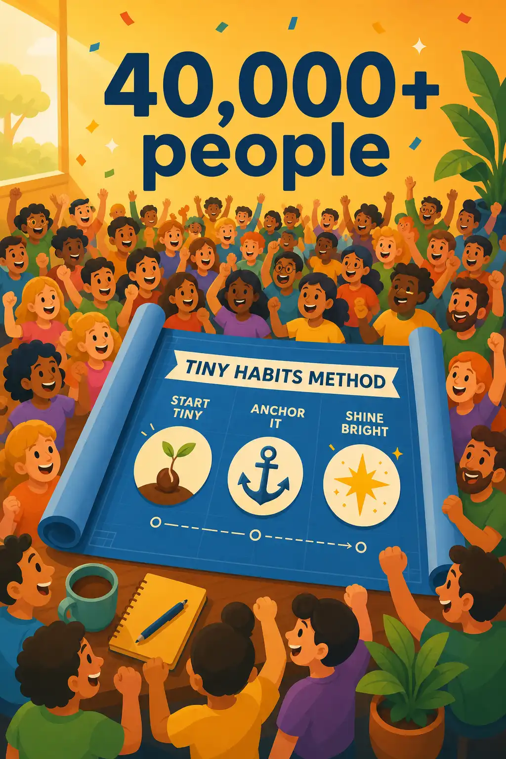 Tiny Habits preview: The design is flawed, not the person. Fogg's answer is the Tiny Habits method, a system he has tested with more than for