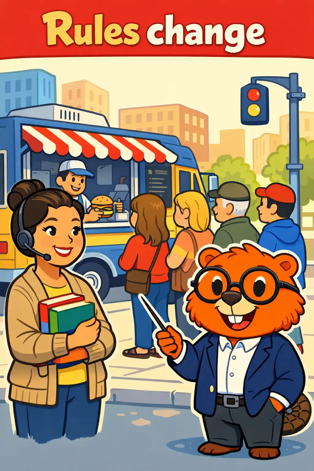 Traffic Secrets visual: Picture a busy food truck that parks in the same spot every day—until the city changes the rules overnight and moves the