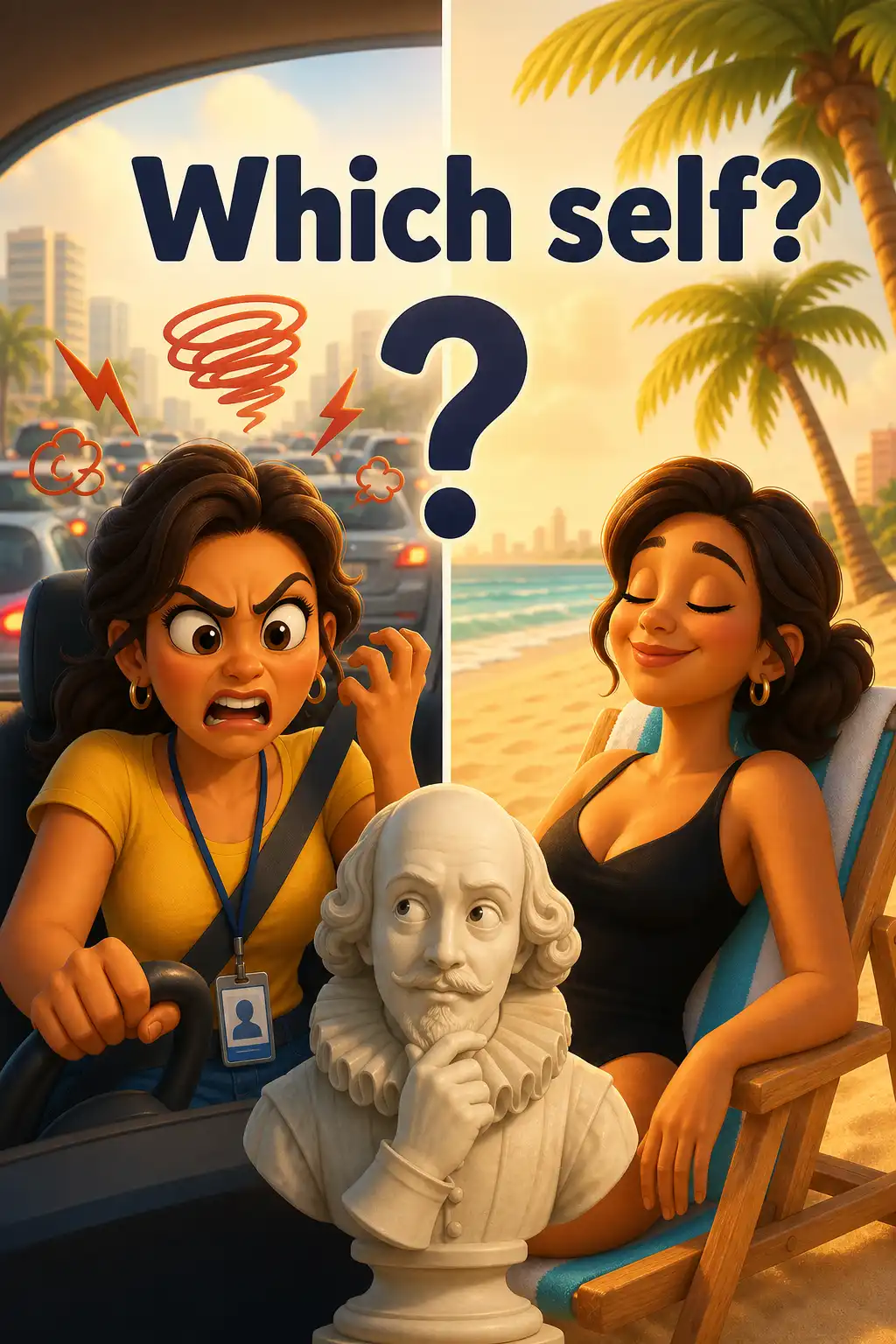 The Untethered Soul preview: Shakespeare famously wrote, to thine own self be true. Sounds great. But honestly, which self? The one raging in traffic