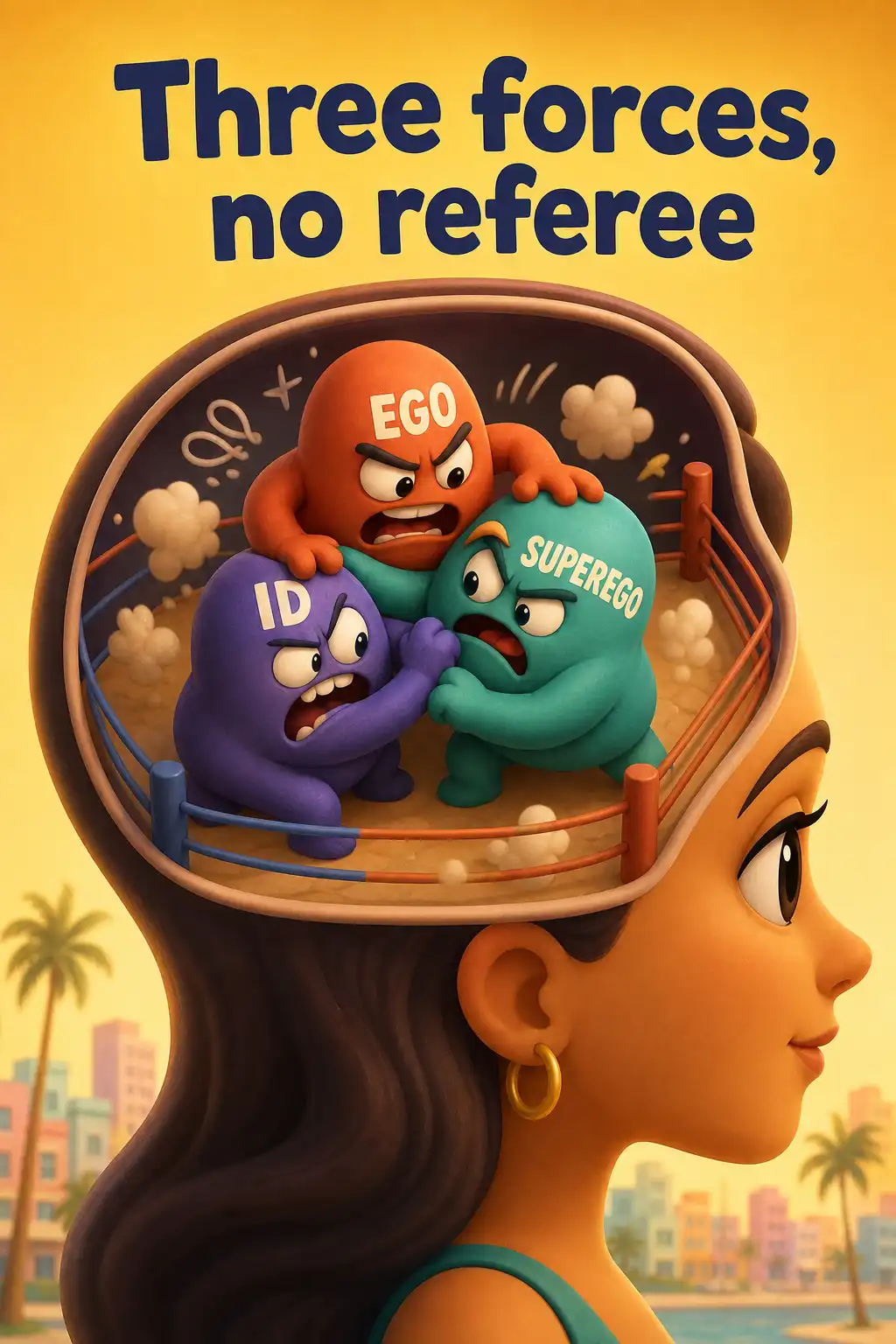 The Untethered Soul preview: Even psychology kind of punts on this. Freud split the mind into id, ego, and superego, which really just means three fo