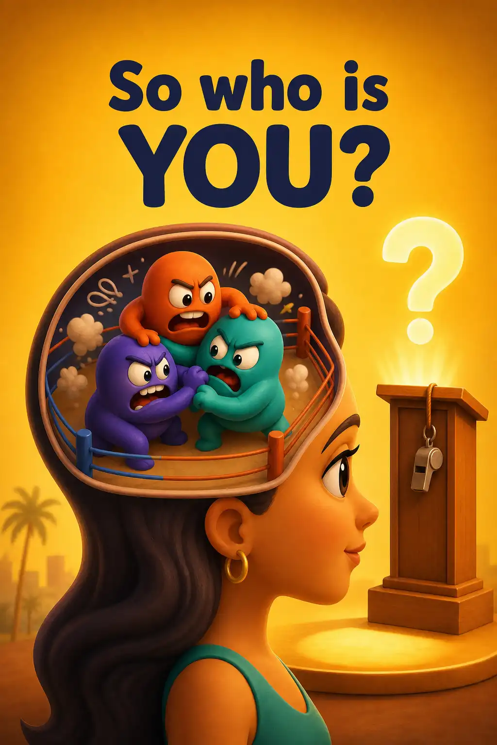 The Untethered Soul preview: Even psychology kind of punts on this. Freud split the mind into id, ego, and superego, which really just means three fo