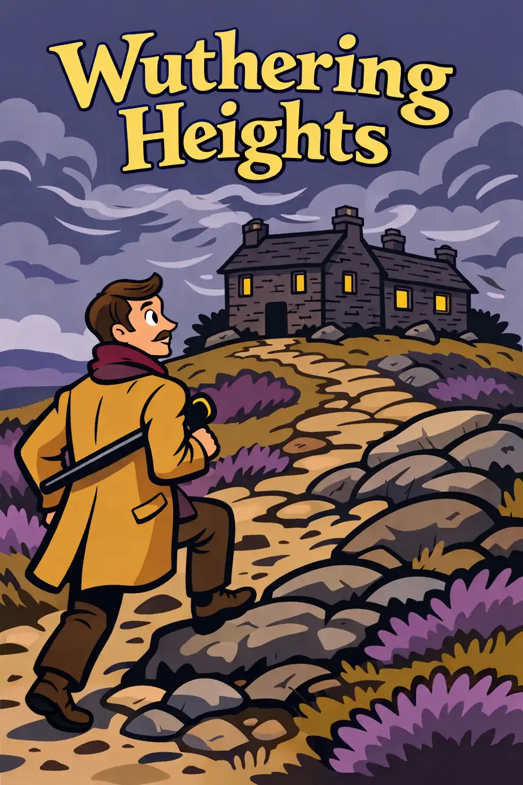 Wuthering Heights preview: He decides to visit his landlord, a man named Heathcliff, who lives at a nearby farmhouse called Wuthering Heights. It i