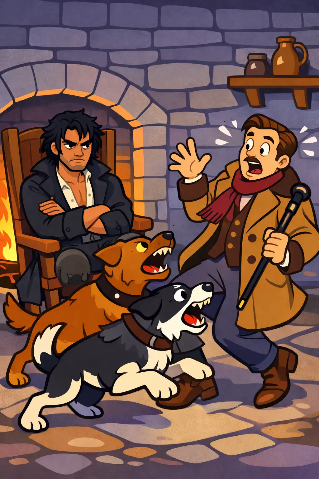 Wuthering Heights preview: Heathcliff is dark, brooding, and deeply unwelcoming. The whole household feels hostile. Dogs attack Lockwood, and nobod