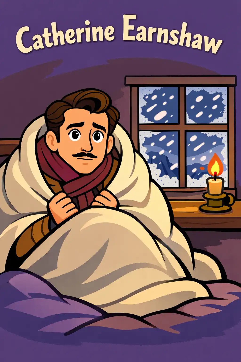 Wuthering Heights preview: A snowstorm forces Lockwood to stay overnight. He ends up sleeping in a forbidden bedroom, and on the windowsill, he not