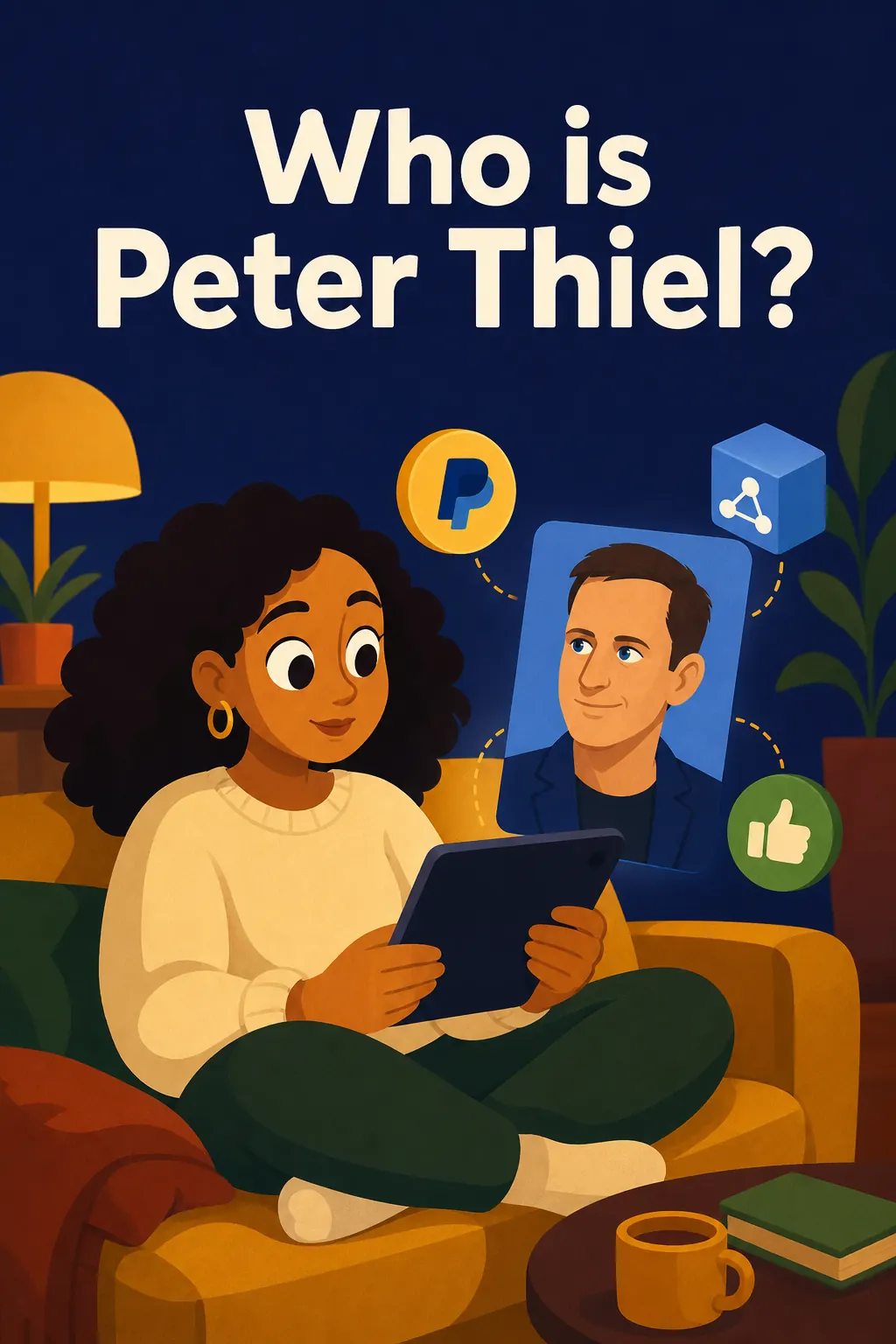 Zero to One preview: Desperate for ideas, she starts reading about Peter Thiel, the investor who co-founded PayPal and Palantir and was the f
